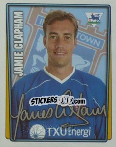 Sticker Jamie Clapham - Premier League Inglese 2001-2002 n. 187 - Merlin
