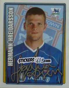 Sticker Hermann Hreidarsson - Premier League Inglese 2001-2002 n. 188 - Merlin