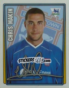 Sticker Chris Makin - Premier League Inglese 2001-2002 n. 189 - Merlin