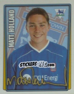 Figurina Matt Holland - Premier League Inglese 2001-2002 - Merlin