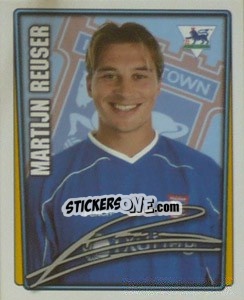 Sticker Martijn Reuser - Premier League Inglese 2001-2002 - Merlin