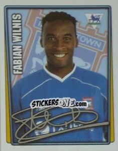 Sticker Fabian Wilnis - Premier League Inglese 2001-2002 - Merlin