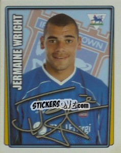 Sticker Jermaine Wright - Premier League Inglese 2001-2002 - Merlin