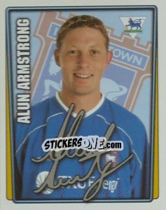 Figurina Alun Armstrong - Premier League Inglese 2001-2002 - Merlin