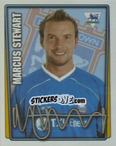 Sticker Marcus Stewart - Premier League Inglese 2001-2002 n. 202 - Merlin