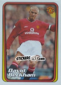 Cromo David Beckham (Manchester United) - Premier League Inglese 2001-2002 - Merlin