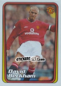 Sticker David Beckham (Manchester United) - Premier League Inglese 2001-2002 n. 220 - Merlin