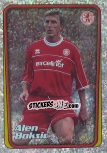 Sticker Alen Boksic (Middlesbrough) - Premier League Inglese 2001-2002 n. 221 - Merlin