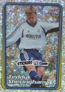 Sticker Teddy Sheringham (Tottenham Hotspur) - Premier League Inglese 2001-2002 n. 225 - Merlin