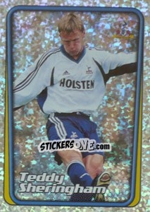 Figurina Teddy Sheringham (Tottenham Hotspur) - Premier League Inglese 2001-2002 - Merlin