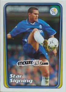 Sticker Frank Lampard (Chelsea) - Premier League Inglese 2001-2002 n. 228 - Merlin