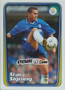 Cromo Frank Lampard (Chelsea) - Premier League Inglese 2001-2002 - Merlin