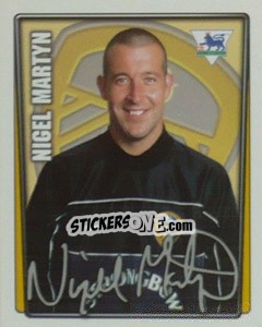 Sticker Nigel Martyn - Premier League Inglese 2001-2002 - Merlin