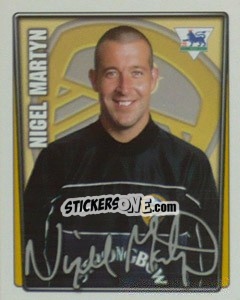 Sticker Nigel Martyn - Premier League Inglese 2001-2002 n. 231 - Merlin