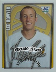 Figurina Lee Bowyer - Premier League Inglese 2001-2002 - Merlin