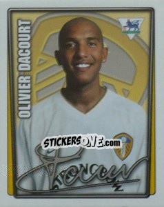 Cromo Olivier Dacourt - Premier League Inglese 2001-2002 - Merlin