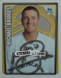 Sticker Michael Bridges - Premier League Inglese 2001-2002 n. 245 - Merlin