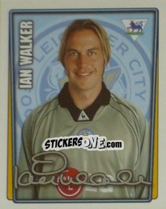 Figurina Ian Walker - Premier League Inglese 2001-2002 - Merlin