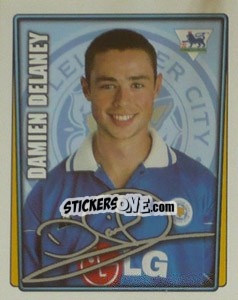Sticker Damien Delaney - Premier League Inglese 2001-2002 - Merlin