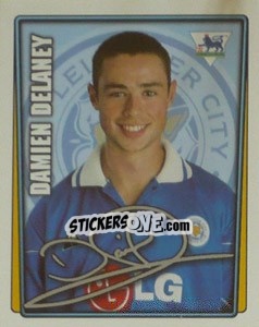 Cromo Damien Delaney - Premier League Inglese 2001-2002 n. 252 - Merlin