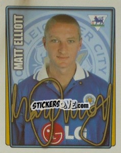 Cromo Matt Elliott - Premier League Inglese 2001-2002 - Merlin