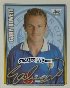 Sticker Gary Rowett - Premier League Inglese 2001-2002 n. 255 - Merlin