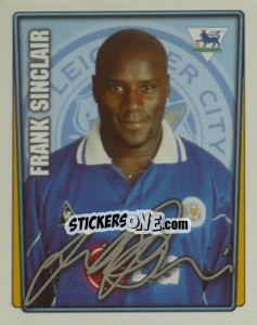 Sticker Frank Sinclair - Premier League Inglese 2001-2002 - Merlin
