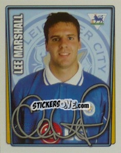 Sticker Lee Marshall - Premier League Inglese 2001-2002 - Merlin