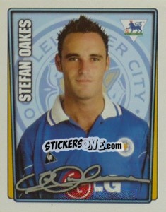 Figurina Stefan Oakes - Premier League Inglese 2001-2002 - Merlin