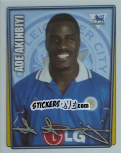 Sticker Ade Akinbiyi - Premier League Inglese 2001-2002 - Merlin