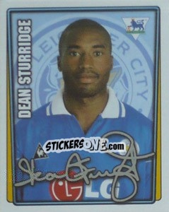 Sticker Dean Sturridge - Premier League Inglese 2001-2002 - Merlin