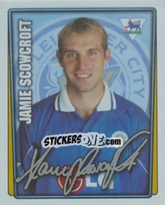 Sticker Jamie Scowcroft - Premier League Inglese 2001-2002 - Merlin