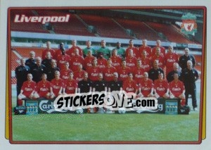 Sticker Team Photo - Premier League Inglese 2001-2002 - Merlin