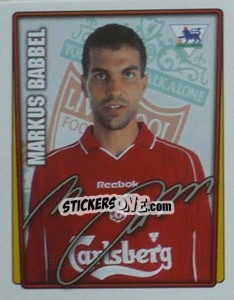 Sticker Markus Babbel - Premier League Inglese 2001-2002 - Merlin