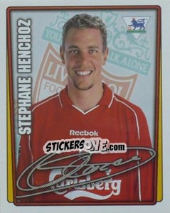 Sticker Stephane Henchoz - Premier League Inglese 2001-2002 n. 274 - Merlin