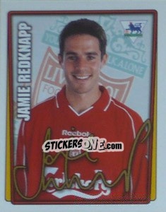 Sticker Jamie Redknapp - Premier League Inglese 2001-2002 n. 282 - Merlin