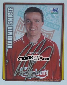 Sticker Vladimir Smicer - Premier League Inglese 2001-2002 - Merlin