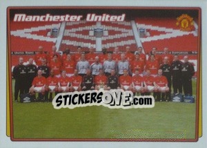 Sticker Team Photo - Premier League Inglese 2001-2002 - Merlin