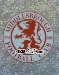 Sticker Club Emblem - Premier League Inglese 2001-2002 n. 309 - Merlin