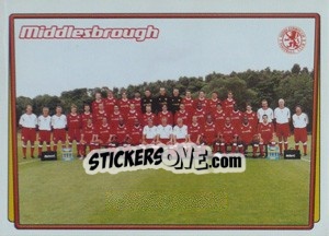 Sticker Team Photo - Premier League Inglese 2001-2002 - Merlin