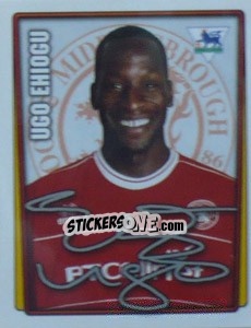 Sticker Ugo Ehiogu - Premier League Inglese 2001-2002 - Merlin