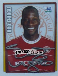 Sticker Ugo Ehiogu - Premier League Inglese 2001-2002 n. 313 - Merlin