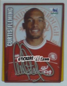 Sticker Curtis Fleming - Premier League Inglese 2001-2002 - Merlin