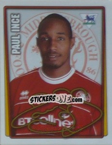 Sticker Paul Ince - Premier League Inglese 2001-2002 - Merlin
