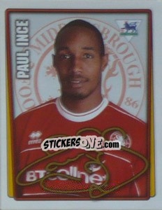 Sticker Paul Ince - Premier League Inglese 2001-2002 n. 318 - Merlin
