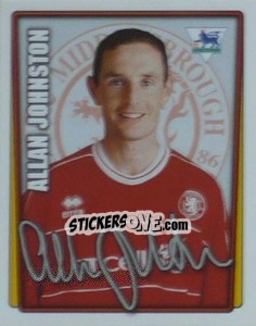 Sticker Allan Johnston - Premier League Inglese 2001-2002 n. 319 - Merlin