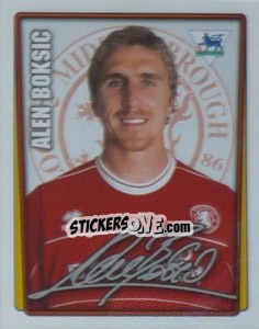 Cromo Alen Boksic - Premier League Inglese 2001-2002 - Merlin