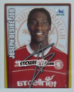 Sticker Joseph Desire-Job - Premier League Inglese 2001-2002 - Merlin