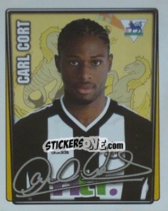 Cromo Carl Cort - Premier League Inglese 2001-2002 n. 347 - Merlin