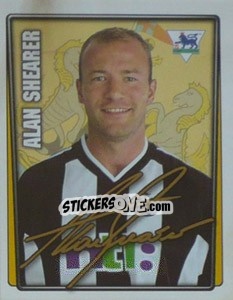 Sticker Alan Shearer - Premier League Inglese 2001-2002 - Merlin